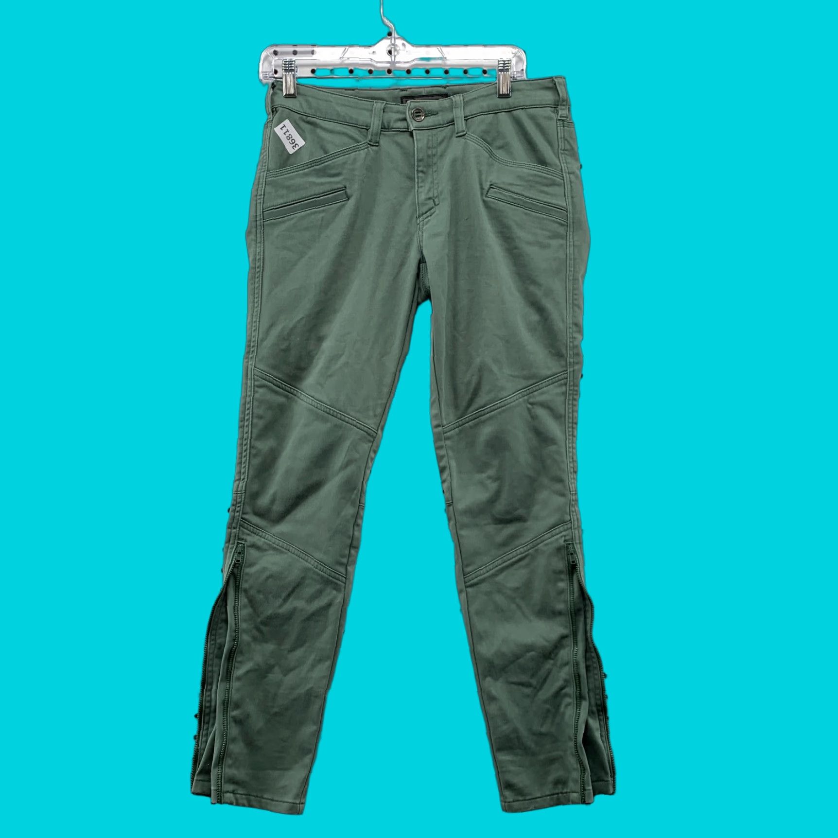 Vintage 5.11 Tactical Pants Womens Size 6 Green 30x28 Zip Ankle Slim Regular Inseam 28 in Size 28" / US 6 / IT 42 - 1 Thumbnail