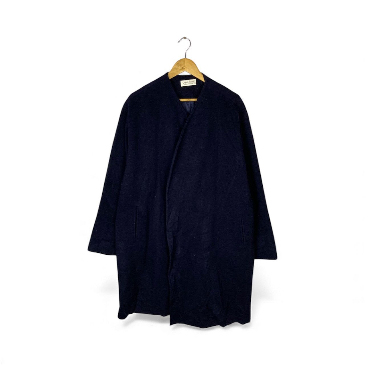 Calvin Klein CALVIN KLIEN COLLECTION OVERCOAT WOOLEN Size US L / EU 52-54 / 3 - 1 Thumbnail