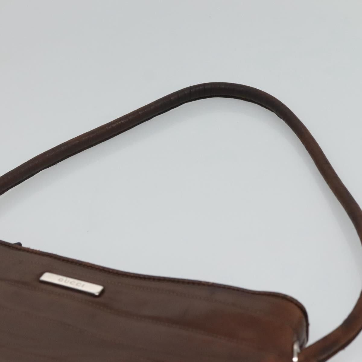 Gucci GUCCI Tote Bag Leather Brown Size ONE SIZE - 8 Thumbnail