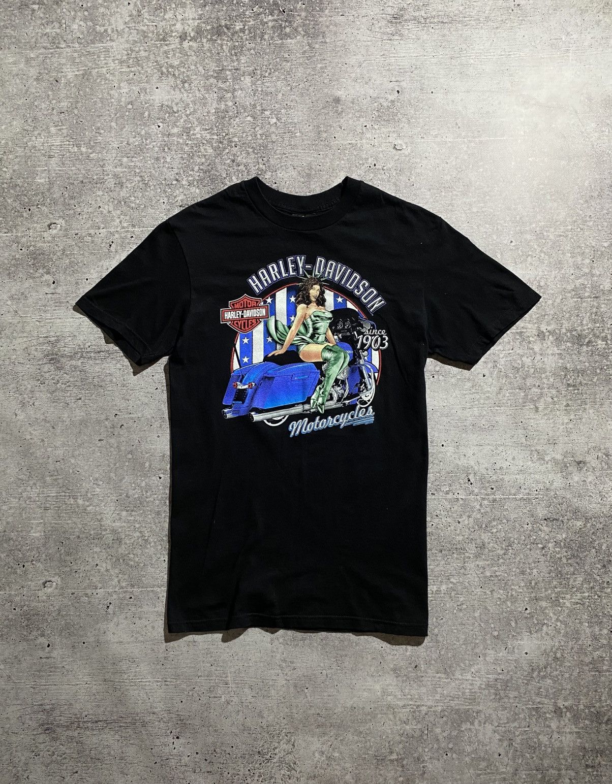 Harley Davidson Harley Davidson rare girl t shirt Size US M / EU 48-50 / 2 - 1 Thumbnail