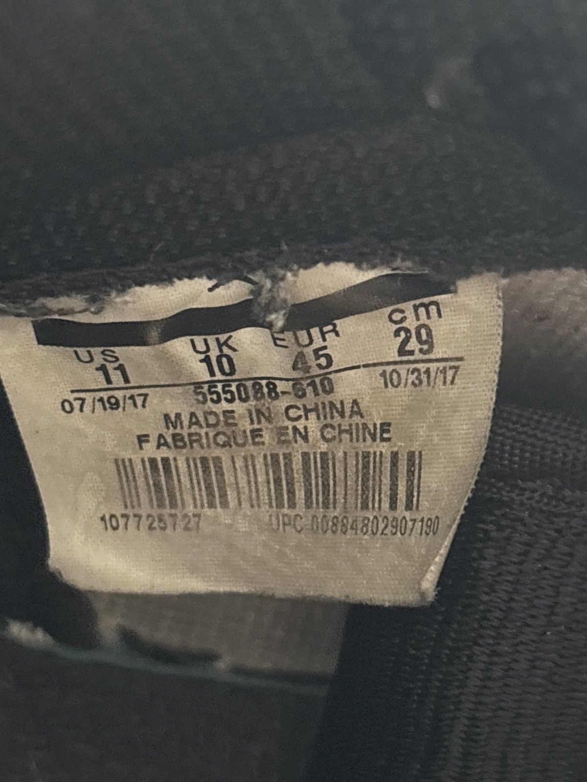 Jordan Brand Air Jordan 1 High - Bred Toe Size US 11 / EU 44 - 6 Thumbnail