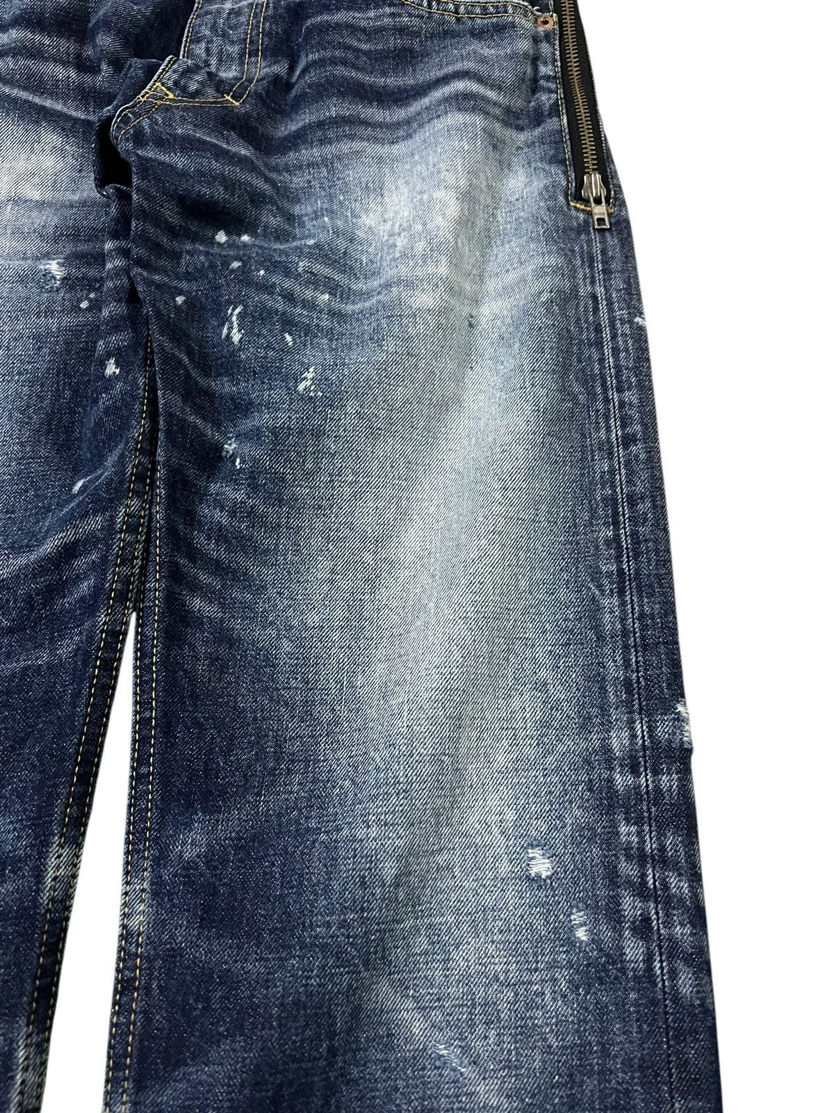 If Six Was Nine × Japanese Brand × Le Grande Bleu (L.G.B.) Ditress Jeans Rna Sweat & Co Punk Very Rare Size US 32 / EU 48 - 5 Thumbnail