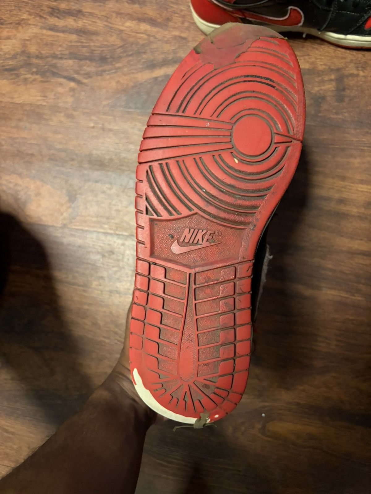 Jordan Brand Nike Air Jordan 1 “Bred” (2001) Size US 7.5 / EU 40-41 - 7 Thumbnail