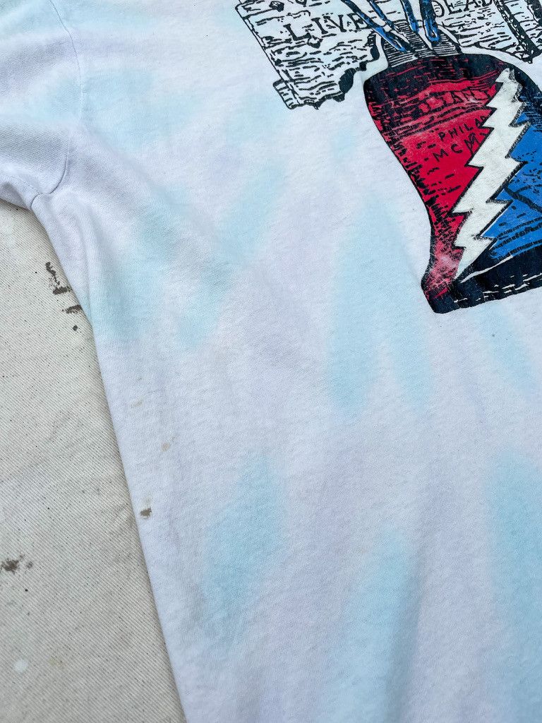 Vintage Vintage Grateful Dead Single Stitch Tie Dye T- Shirt- 1980s Size US XL / EU 56 / 4 - 9 Thumbnail