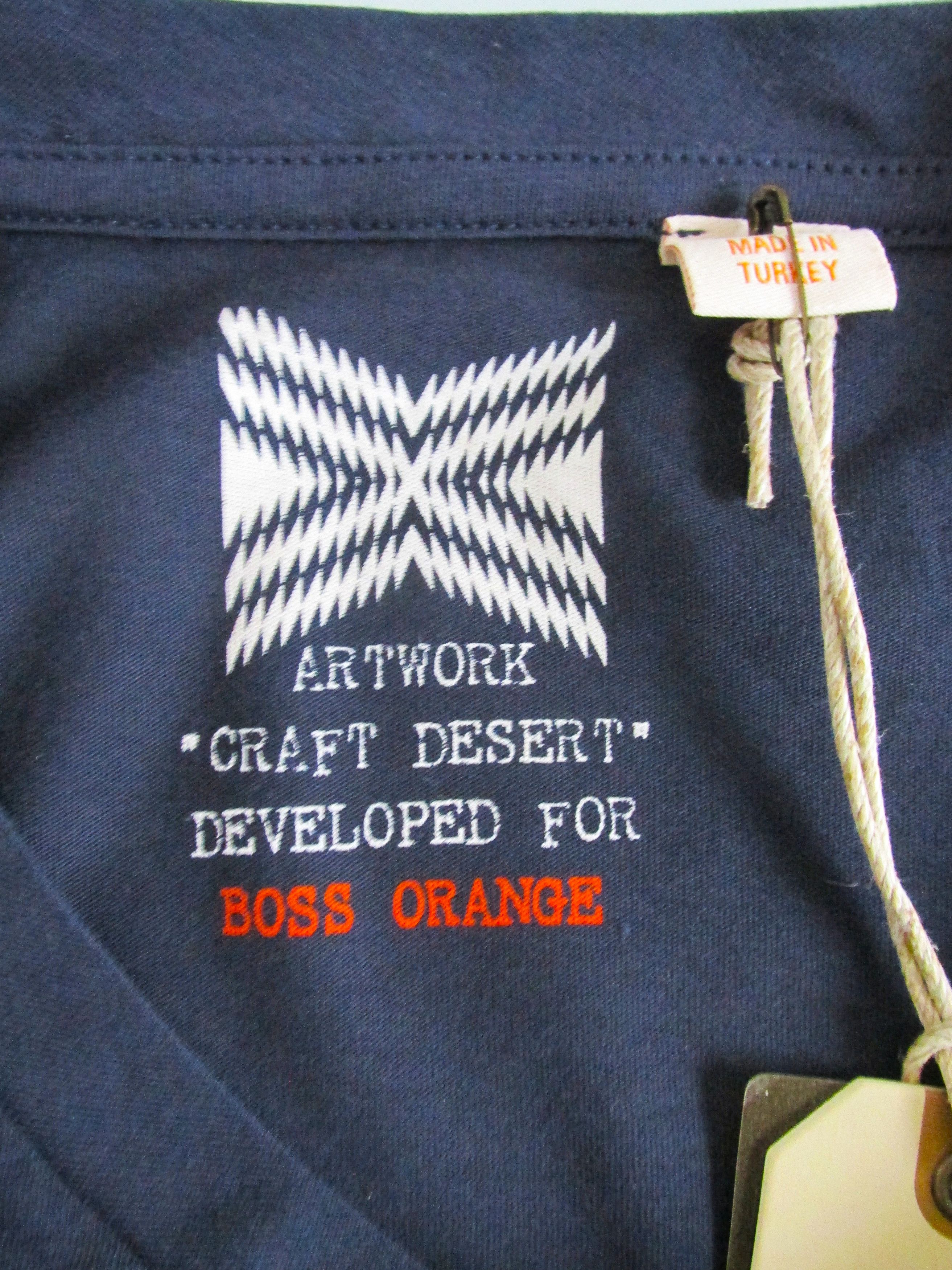 Hugo Boss Hugo Boss Orange (NWT) Short Sleeve T-Shirt Size Large Size US L / EU 52-54 / 3 - 2 Thumbnail