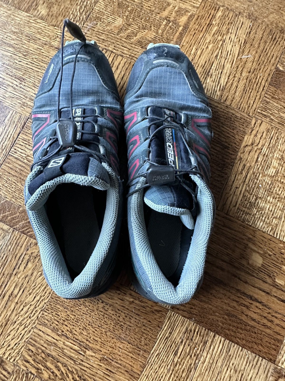Japanese Brand Salomon Speedcross 4 Hiking Trail Running Shoes Size US 7 / IT 37 - 4 Thumbnail