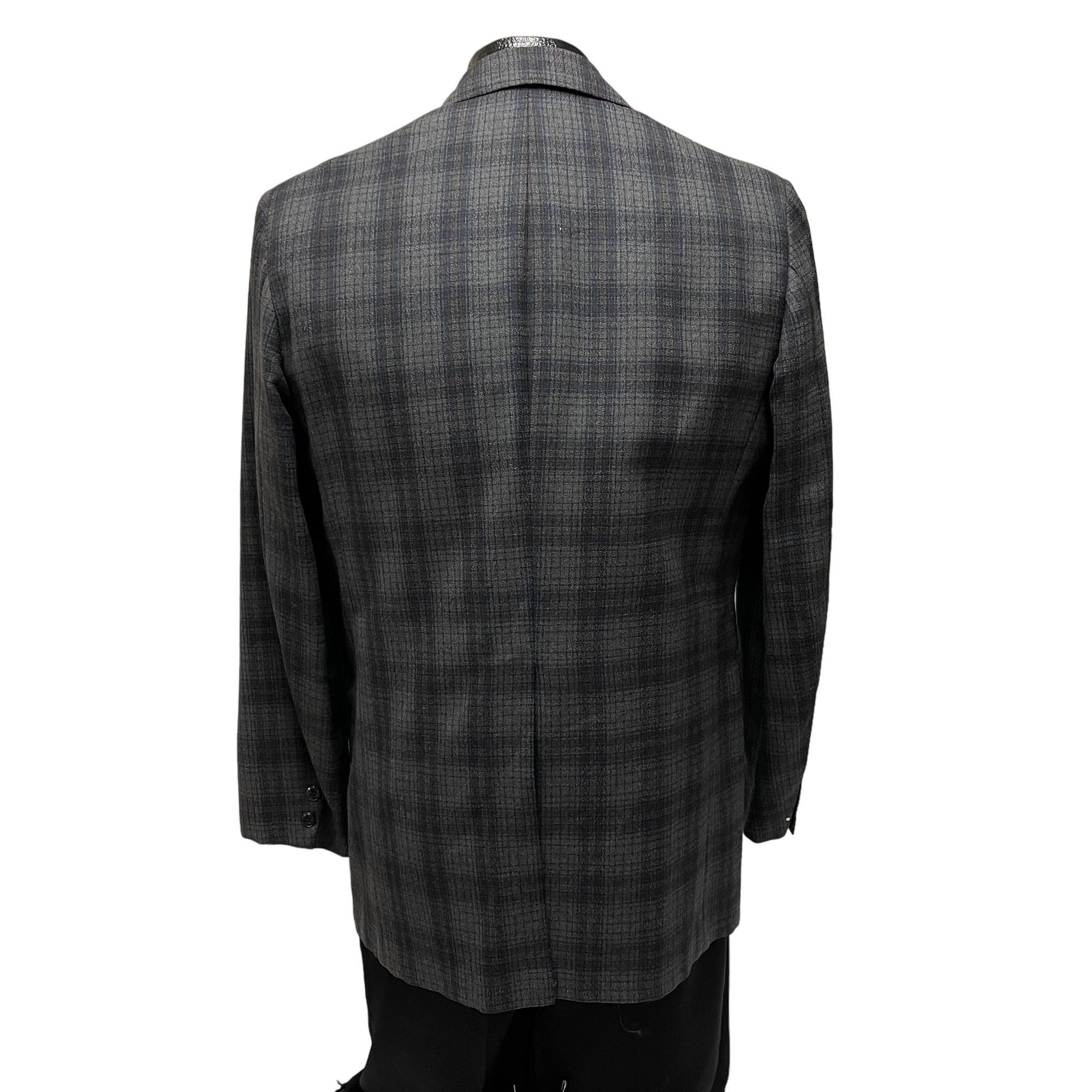 Other Vtg Hamilton House Gray Plaid Sport Coat MOD Disco Jacket Size 40R - 3 Thumbnail