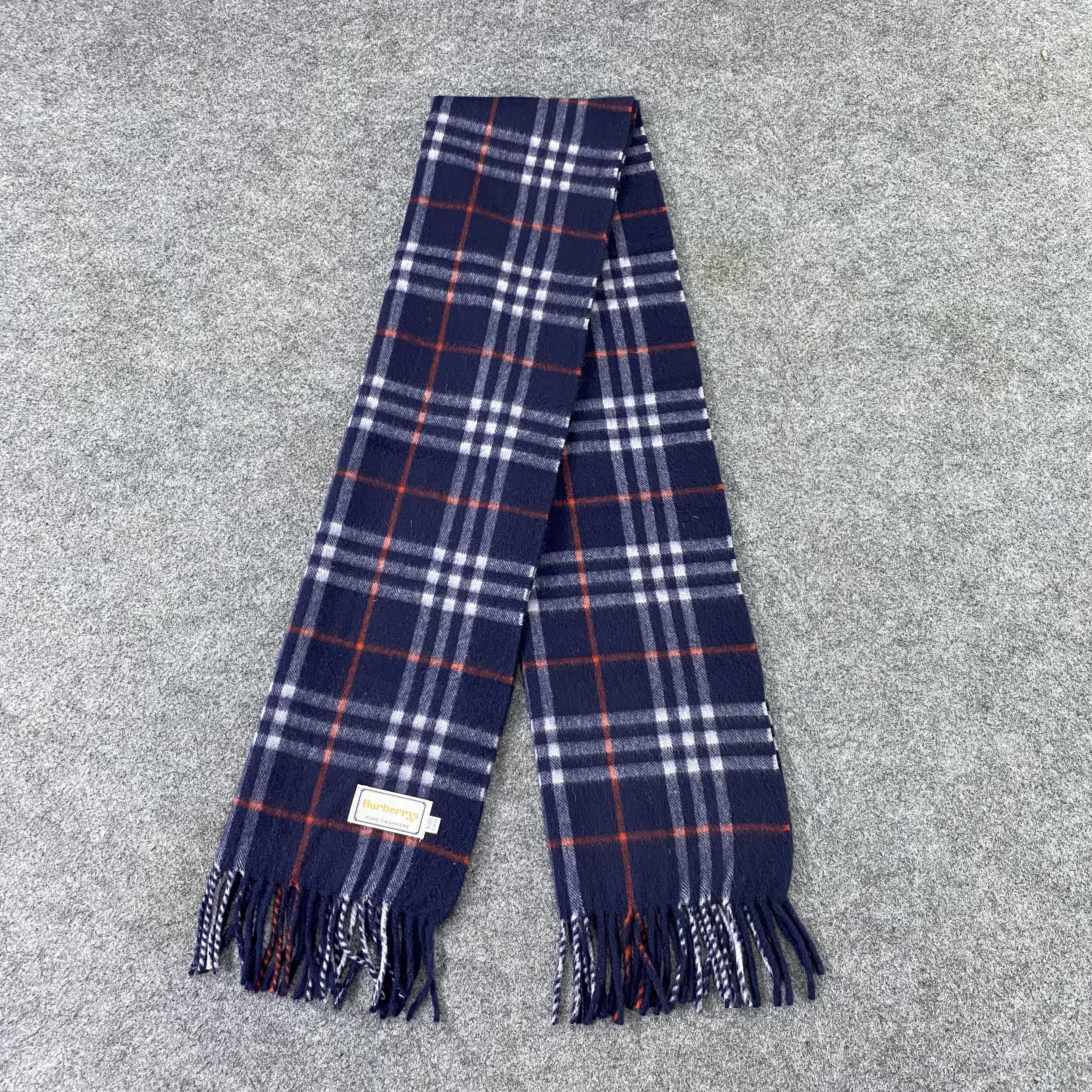 Burberry Burberry Cashmere Muffler/ Scar / Neckwear - T1388 Size ONE SIZE - 4 Thumbnail