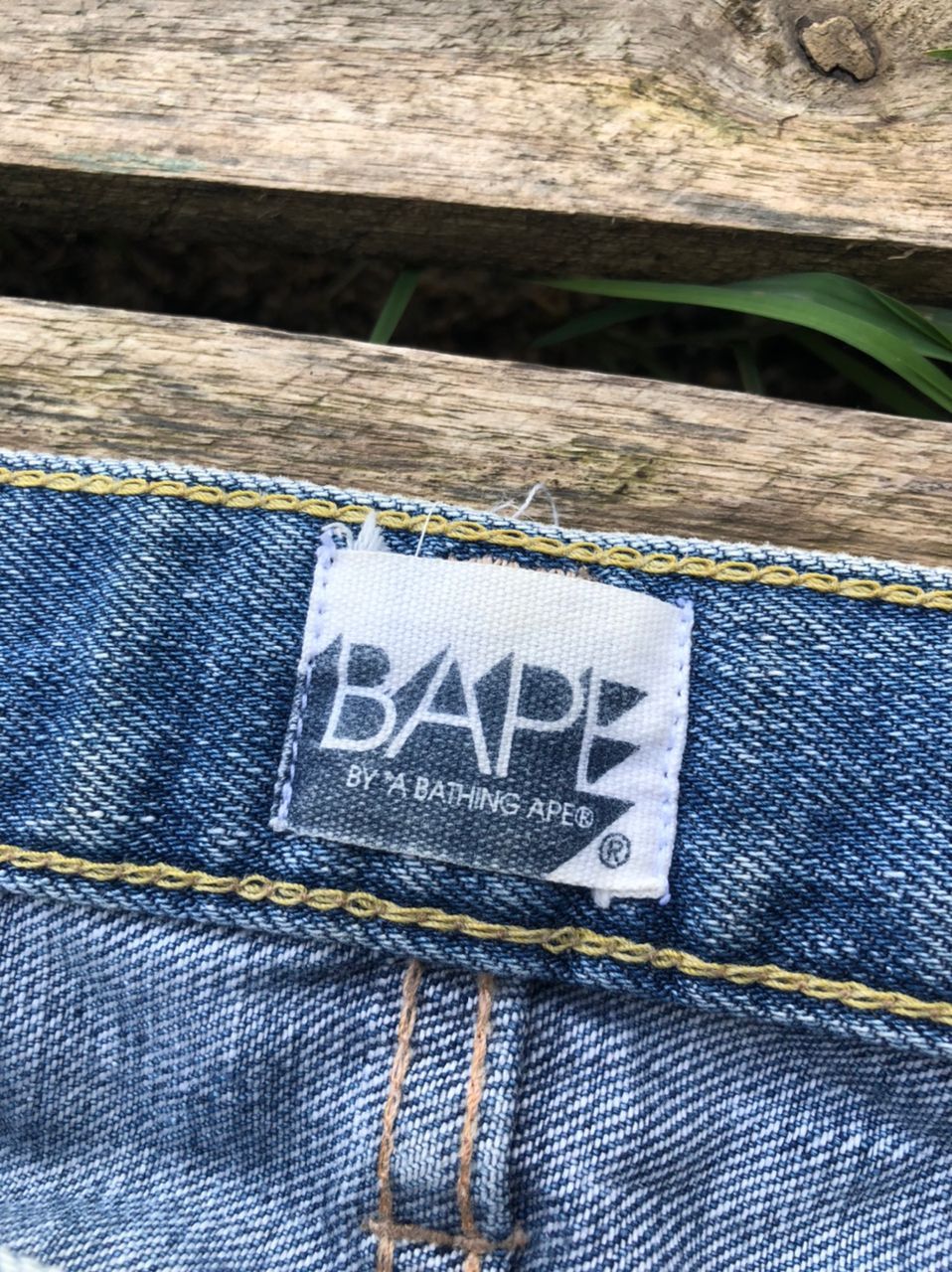 Bape Vintage Bape by A Bathing Ape Denim Jeans Size US 32 / EU 48 - 4 Thumbnail