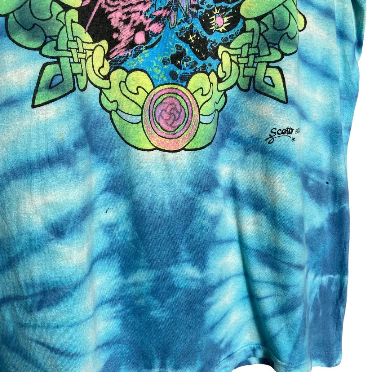 Band Tees Vintage 80s Grateful Dead Band Tee / Tie-Dye T-Shirt Size US XL / EU 56 / 4 - 12 Thumbnail