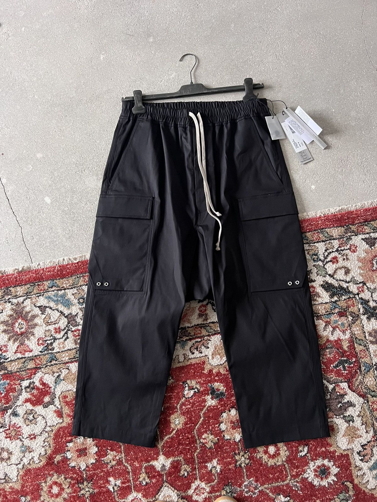 Rick Owens 💎SS24 Rick Owens Cargo Pants Size US 34 / EU 50 - 8 Thumbnail