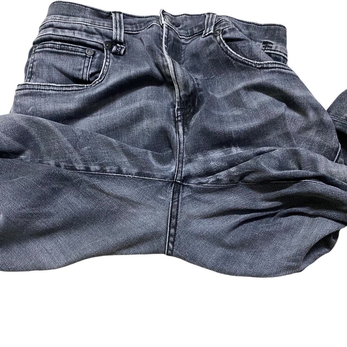 R13 R13 Black Marble Boy Skinny Jeans Size US 33 - 16 Thumbnail
