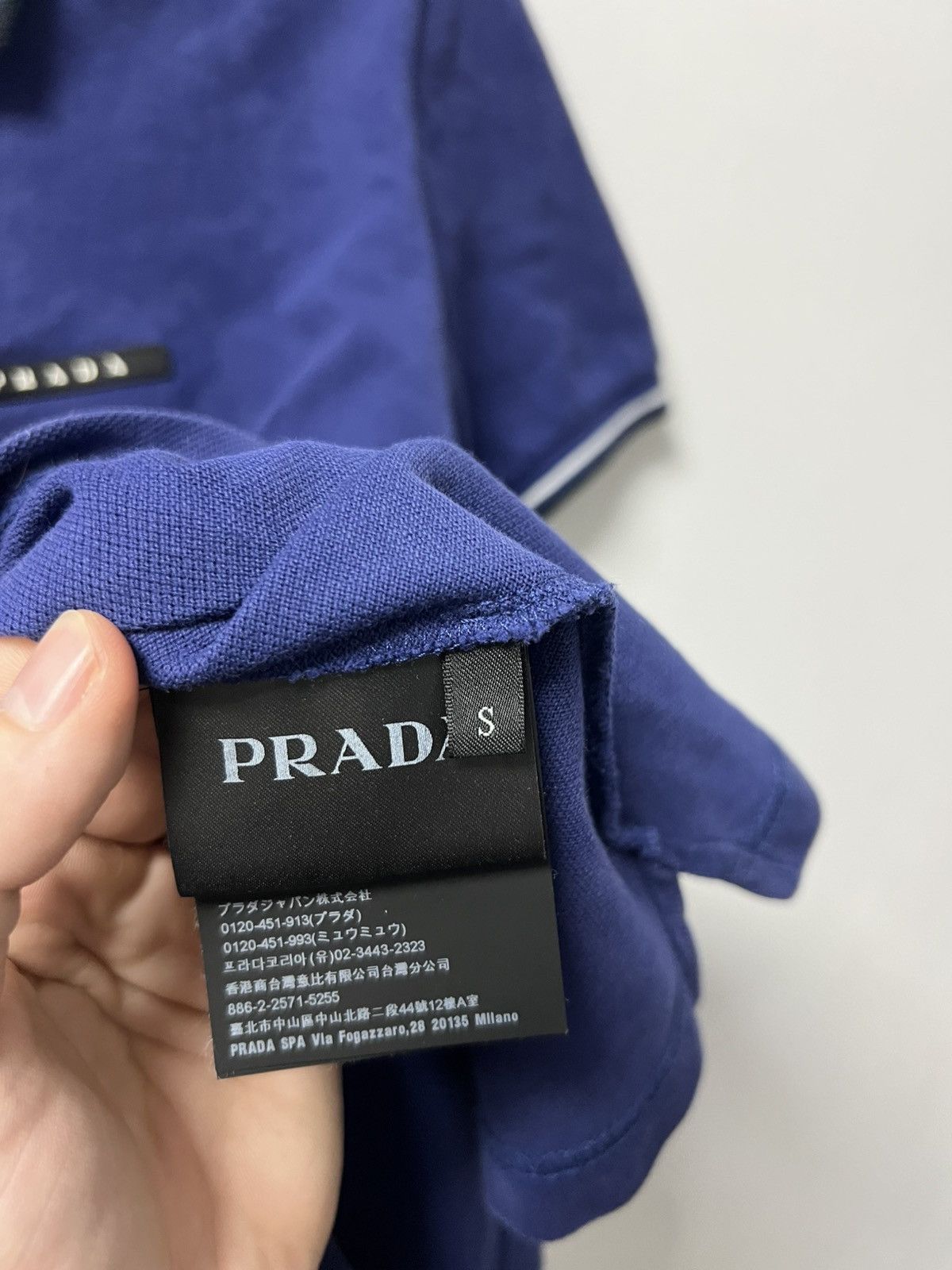 Prada Prada Polo T-Shirt Red Tab Size US S / EU 44-46 / 1 - 10 Thumbnail