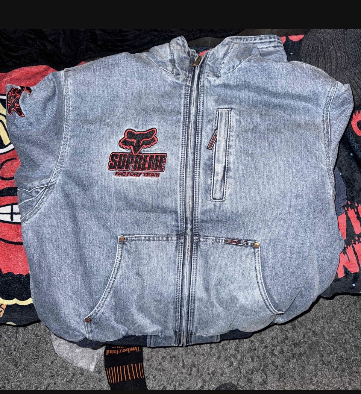 Fox Racing × Supreme Supreme X Fox Racing Hooded Work Jacket Size US M / EU 48-50 / 2 - 4 Thumbnail