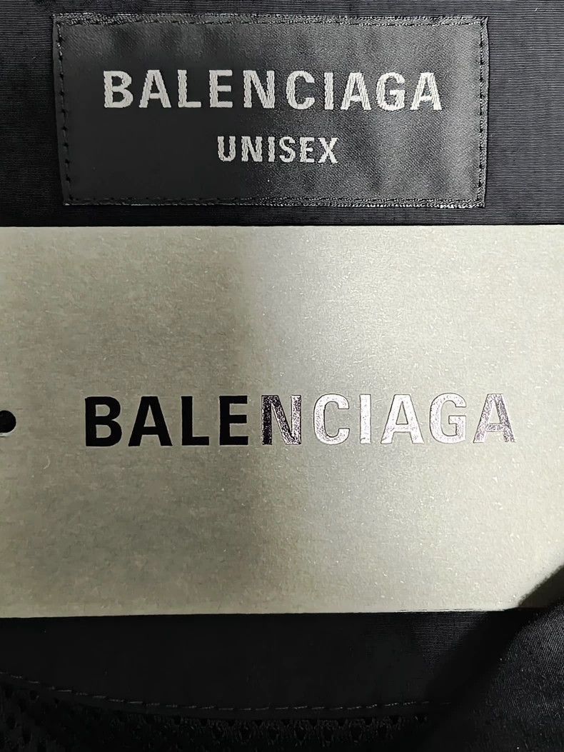 Balenciaga Balenciaga 24Fw back tape logo nylon jacket-2506 Size US S / EU 44-46 / 1 - 4 Thumbnail