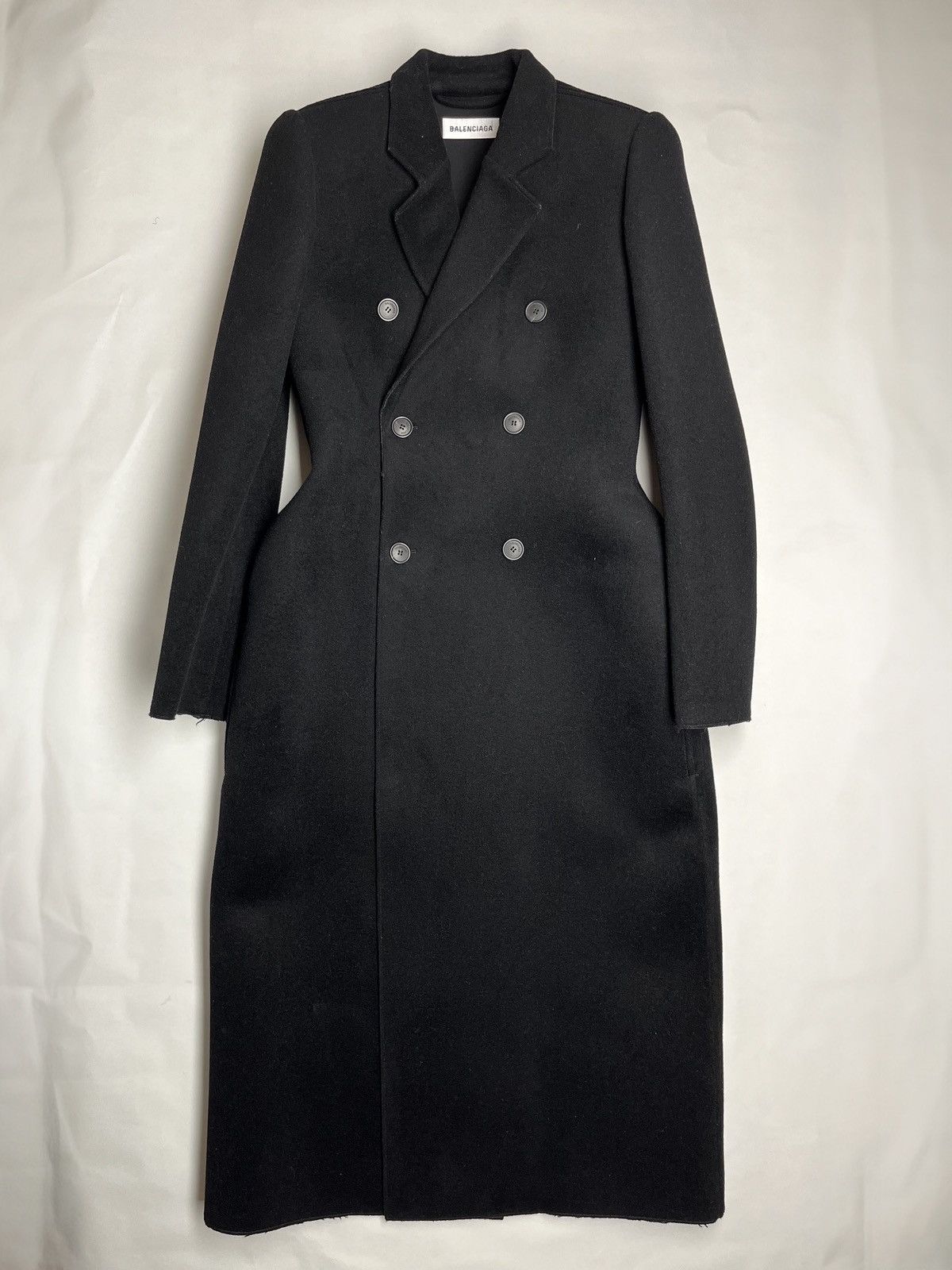 Balenciaga FW18 Hourglass coat Grailed