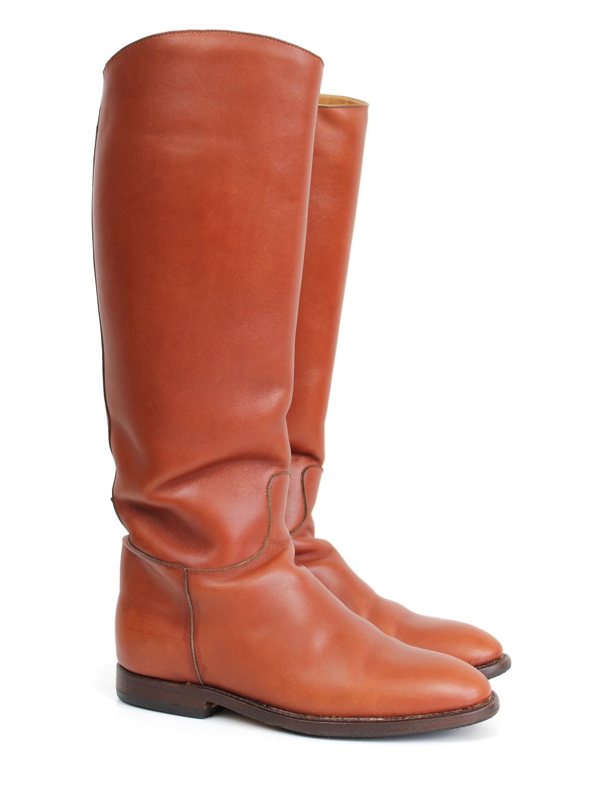 Hermes Hermes Jumping Boots Knee High Size US 5.5 / IT 35.5 - 1 Thumbnail