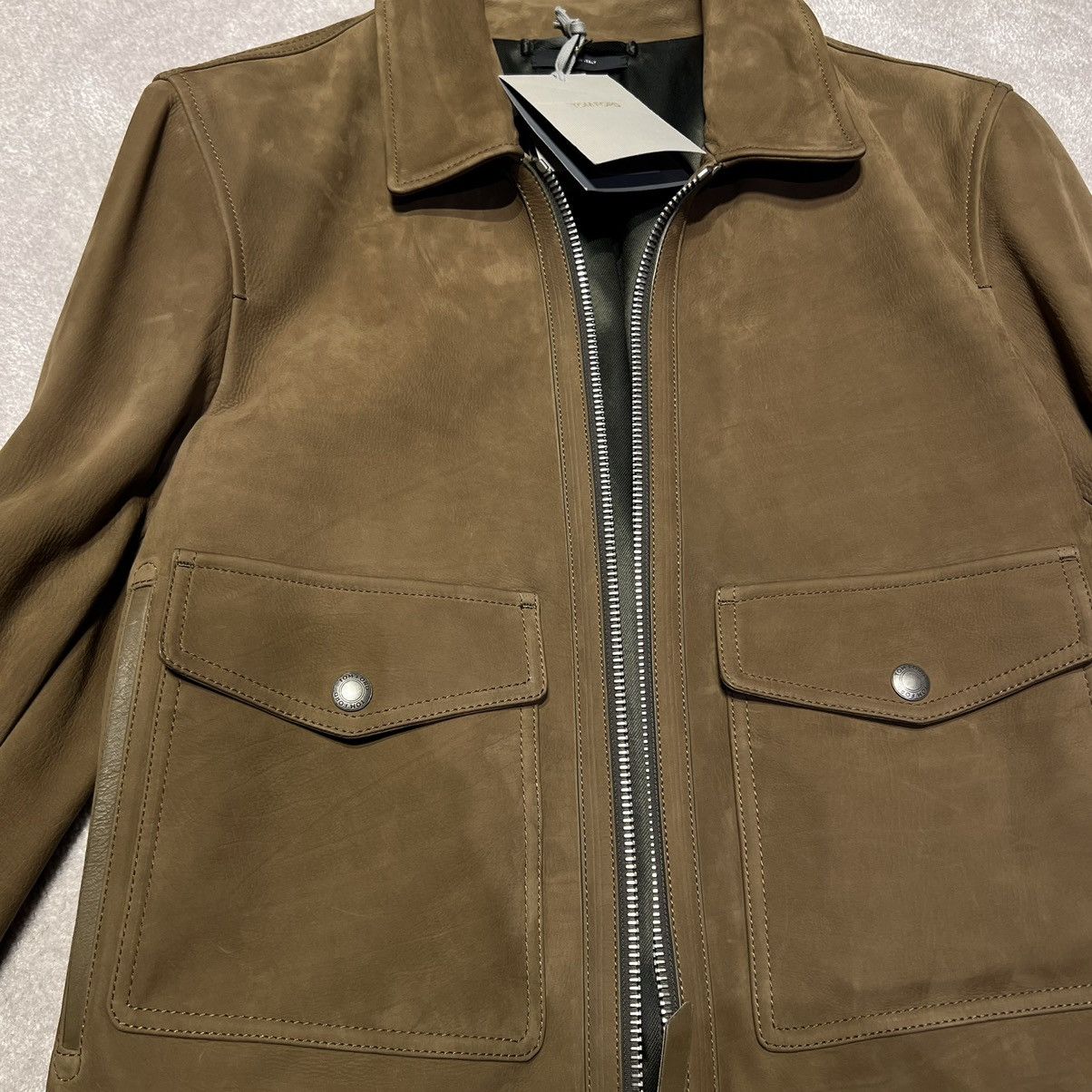 Tom Ford Tom Ford Suede Jacket in Medium Size US M / EU 48-50 / 2 - 3 Thumbnail