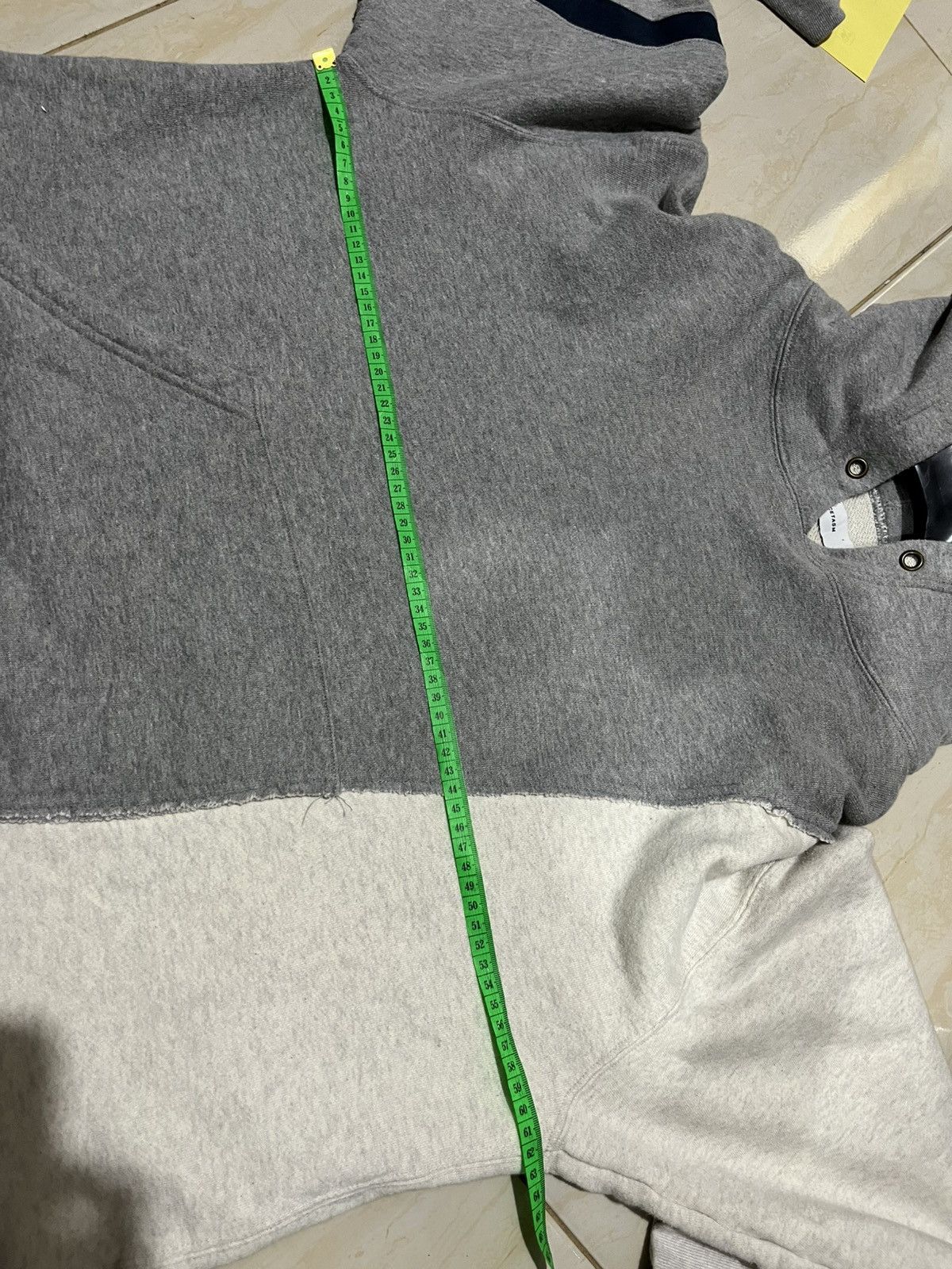 Facetasm Facetasm grey Colorblock Hoodie Size US M / EU 48-50 / 2 - 11 Thumbnail