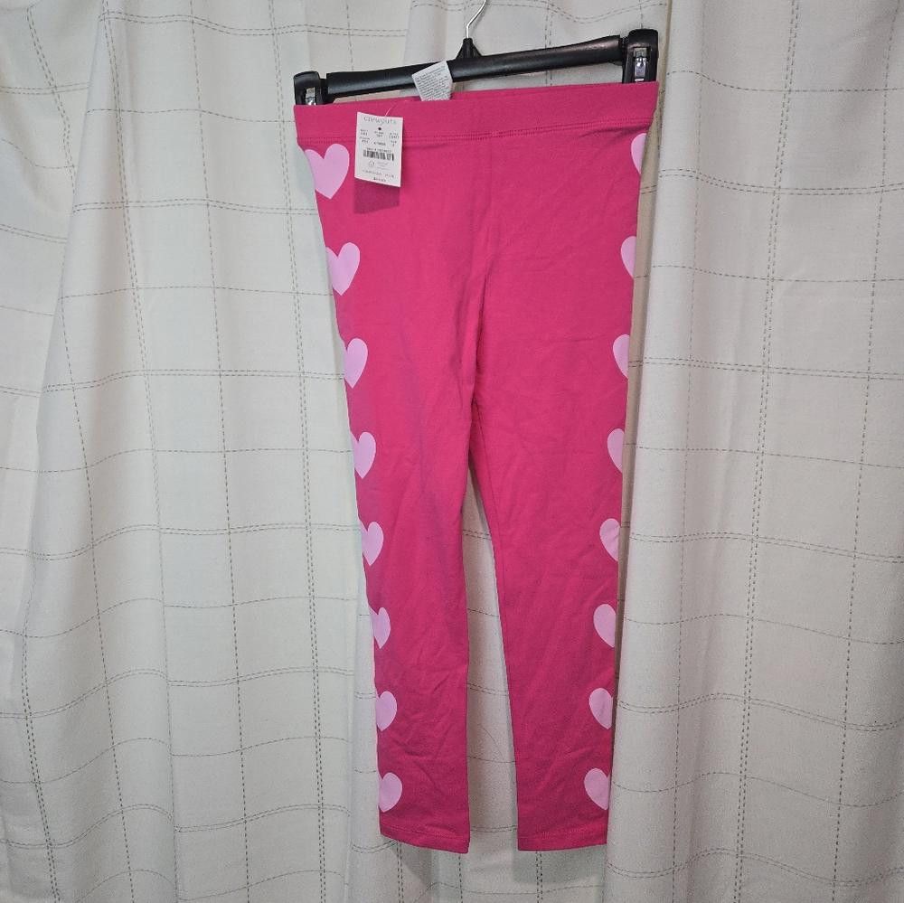 Designer Crewcuts Heart Leggings Size US 26 / EU 42 - 1 Thumbnail