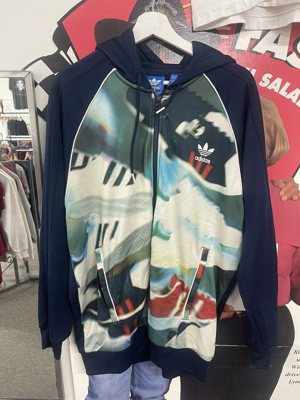 Vintage Blue adidas Size US L / EU 52-54 / 3 - 1 Preview