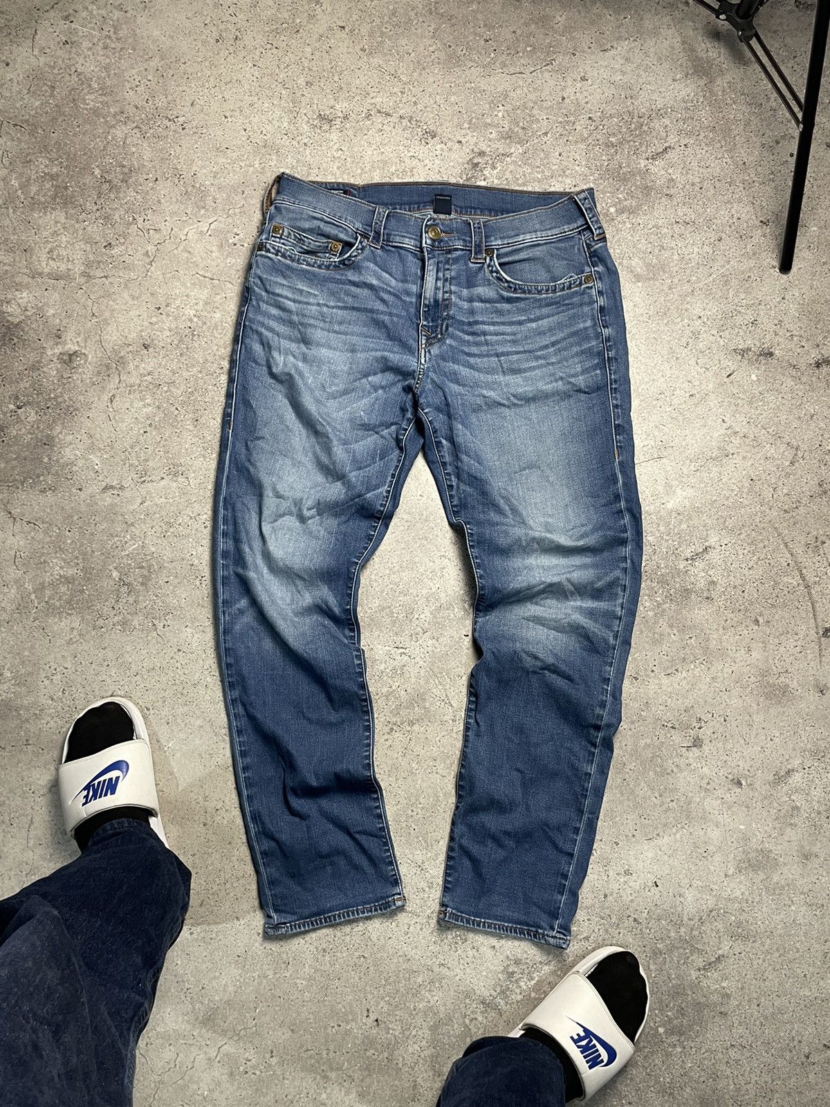 True Religion Vintage True Religion Relaxed Jeans Size US 34 / EU 50 - 4 Thumbnail