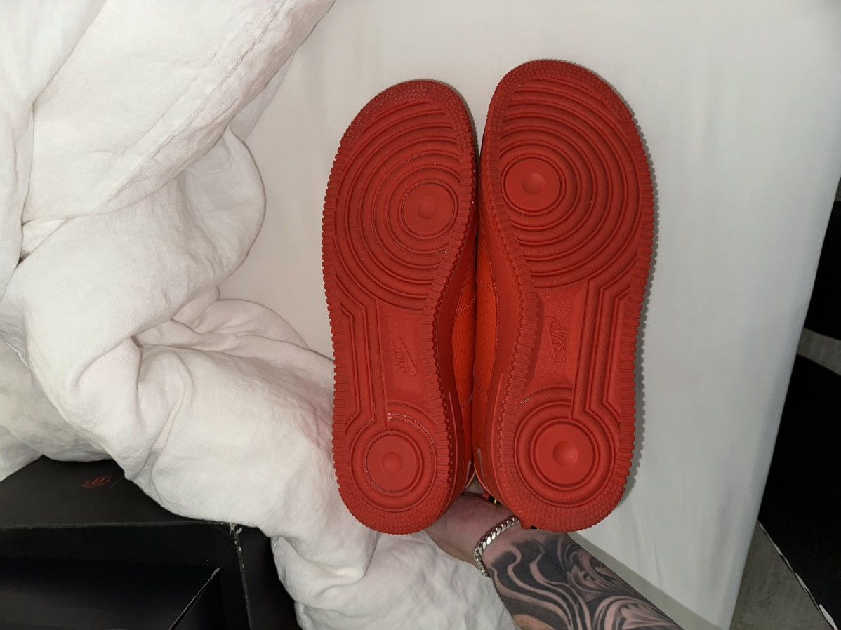Nike Nike Air Force 1 ‘07 LV8 Utility - Team Orange Size US 11.5 / EU 44-45 - 5 Thumbnail