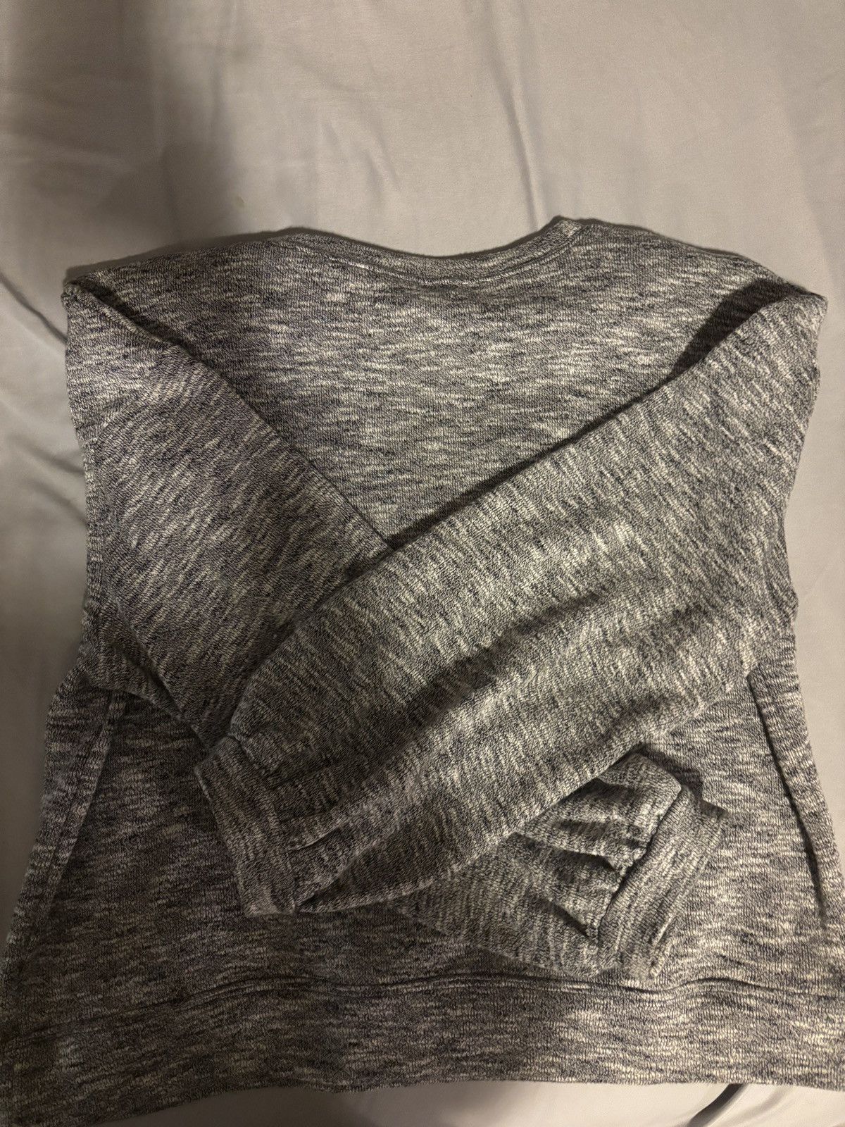 Madewell Madewell Grey and Black Crop Top Sweater Size L / US 10 / IT 46 - 5 Thumbnail