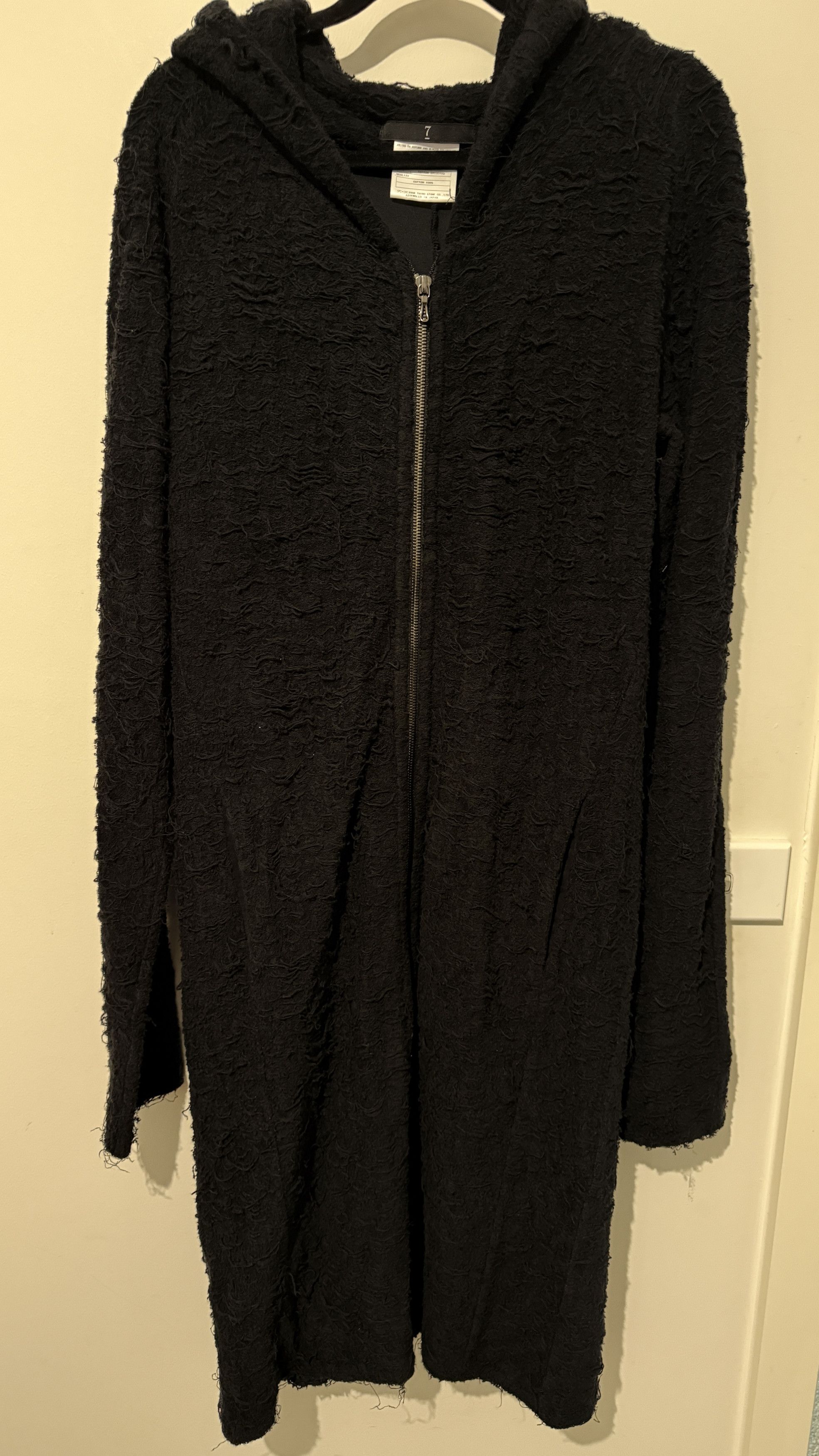 Julius 08AW Long Jacquard Zip Hoodie Size US S / EU 44-46 / 1 - 1 Thumbnail