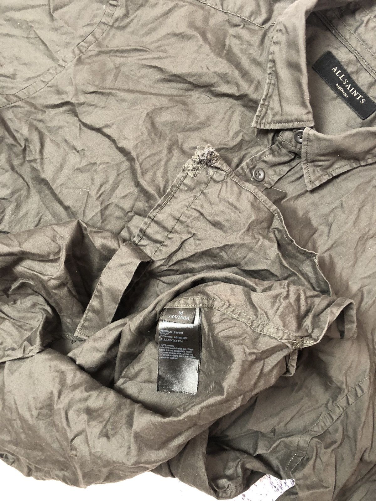 Allsaints Men’s shirt Allsaints size M luxury casual Size US M / EU 48-50 / 2 - 4 Thumbnail