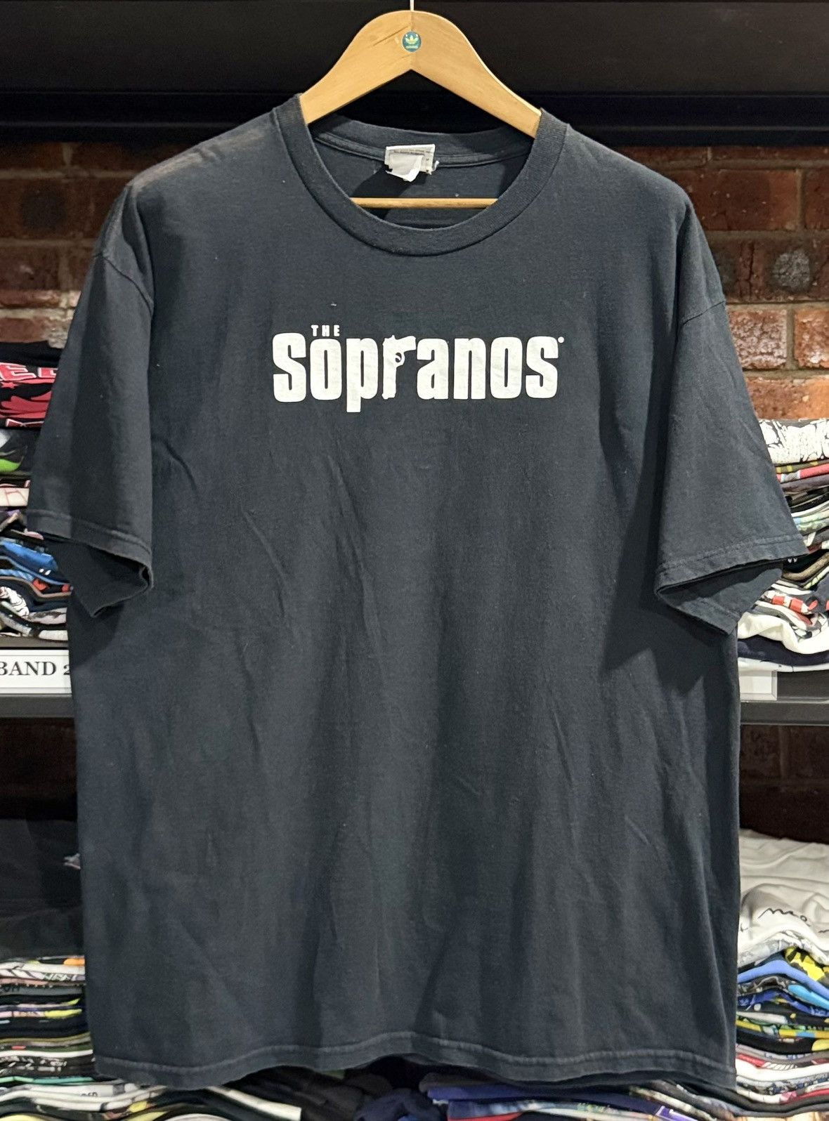 Vintage Vintage The Sopranos Hbo Movie Promo Sun Faded Tee Size US XL / EU 56 / 4 - 1 Thumbnail