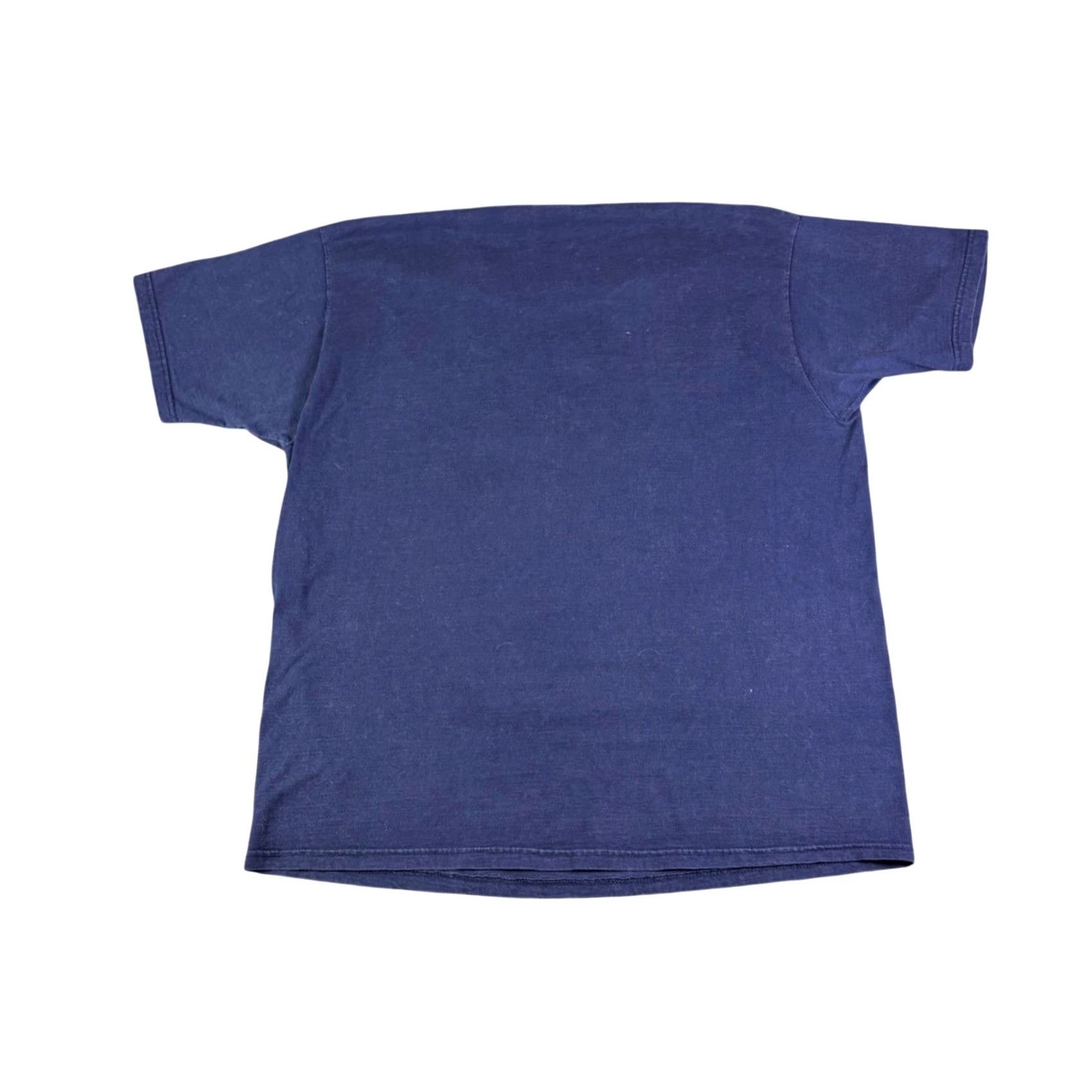 Fruit Of The Loom VINTAGE Marvel Captain America Shield T-Shirt Navy Blue XL Men 1990s Graphic Tee Short Sleeve USA 100% Cotton Size US XL / EU 56 / 4 - 3 Thumbnail