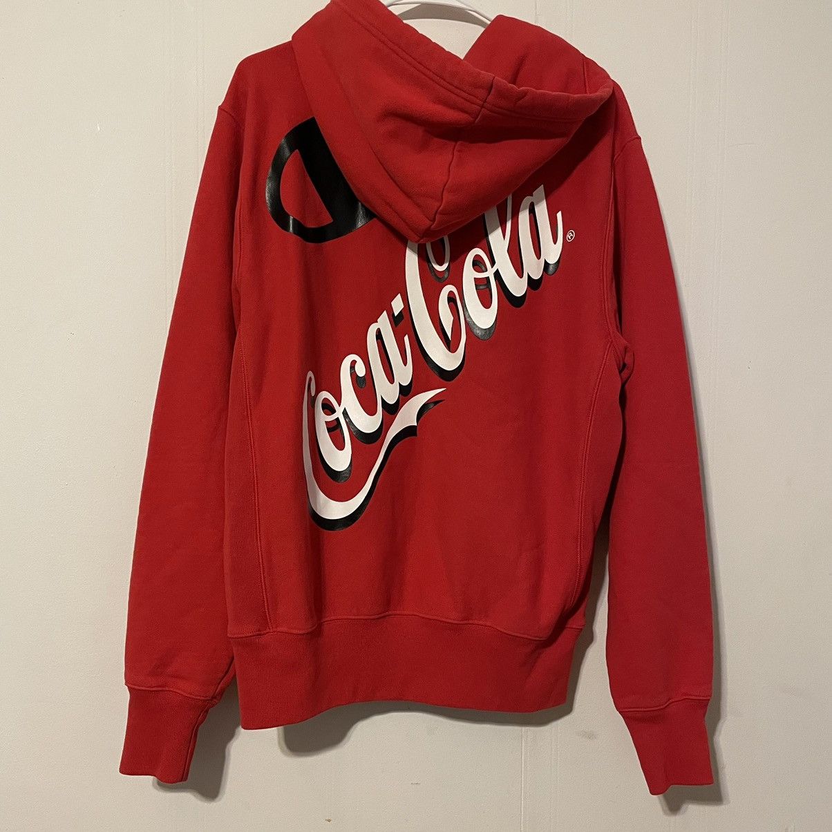 Champion Vintage Champion Reverse Weave Coca Cola Graphic Hoodie Size US M / EU 48-50 / 2 - 1 Thumbnail