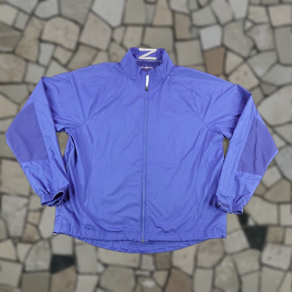 Brooks Brothers Brooks Brothers Zero Restriction Jacket Mens L Blue Windbreaker Golf Coat Size US L / EU 52-54 / 3 - 1 Thumbnail