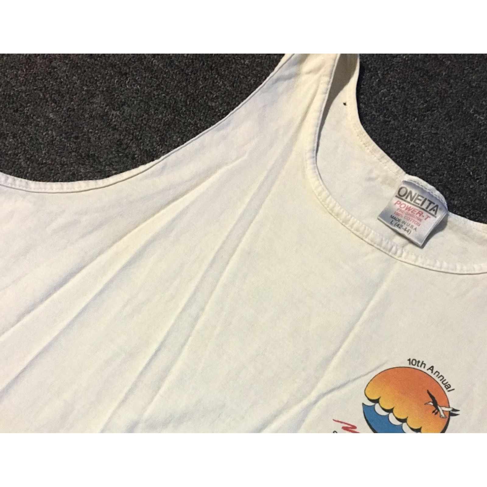 Vintage VINTAGE 90s South Bay Told You I Love You Tank Top L Single Stitch USA Grunge Size US L / EU 52-54 / 3 - 6 Thumbnail