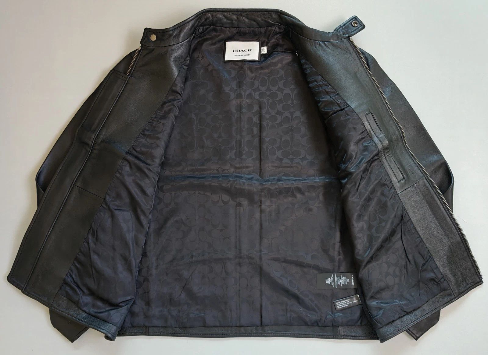 Coach Coach Leather Racer FTP 5073 Size US XL / EU 56 / 4 - 8 Thumbnail