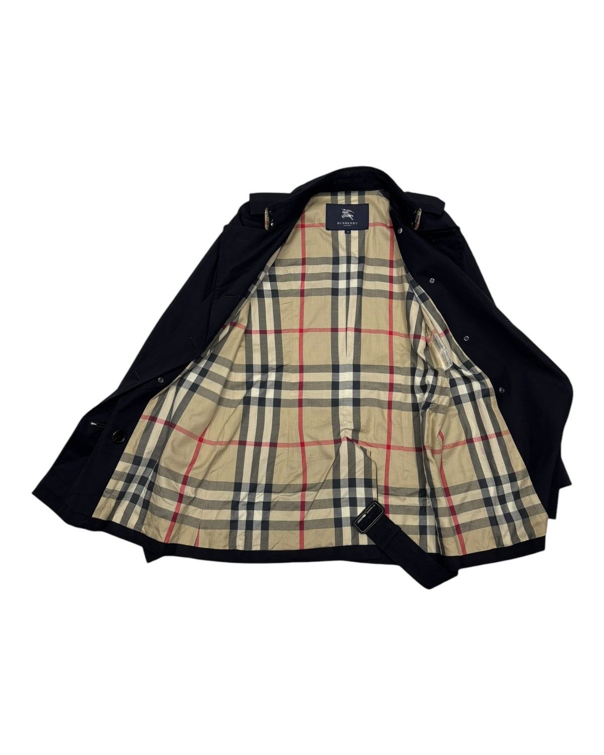 Burberry 🔥BURBERRY KENSINGTON DOUBLE BREASTED TRENCH COAT BELTED Size S / US 4 / IT 40 - 3 Thumbnail