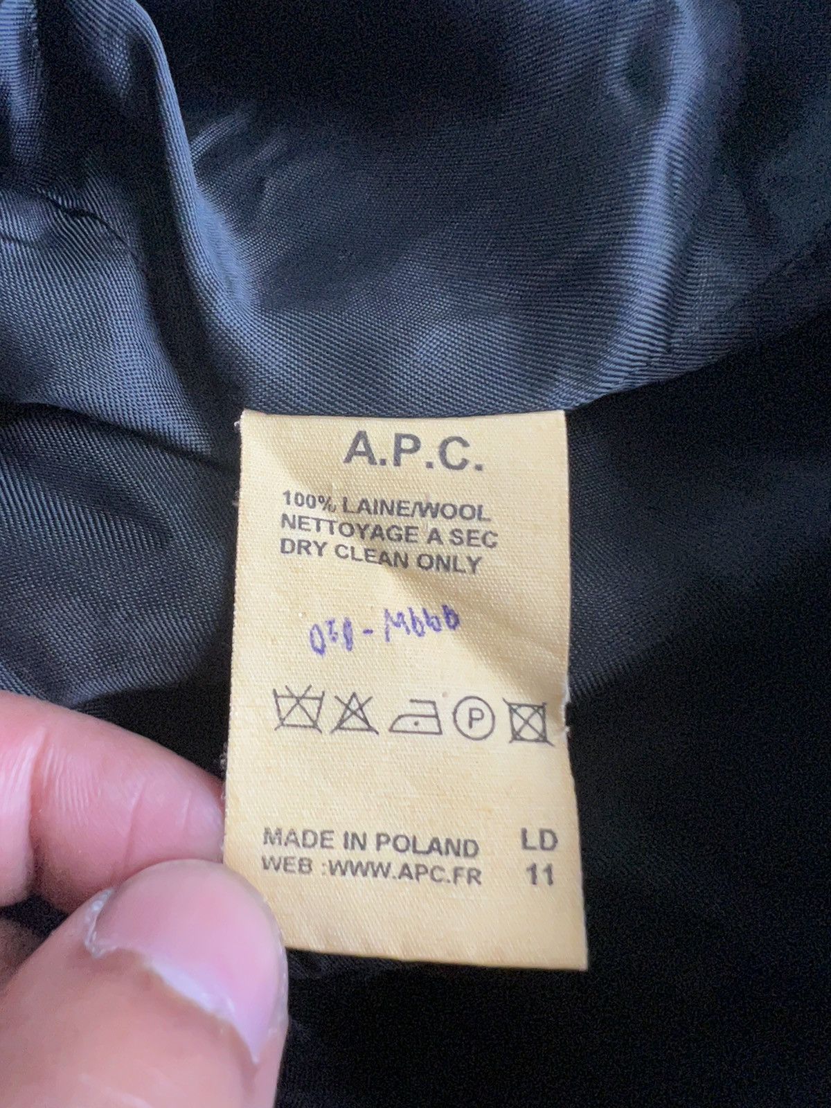 A.P.C. Vintage APC 🇫🇷 Double Breast Wool Biker Jacket Size US S / EU 44-46 / 1 - 9 Thumbnail