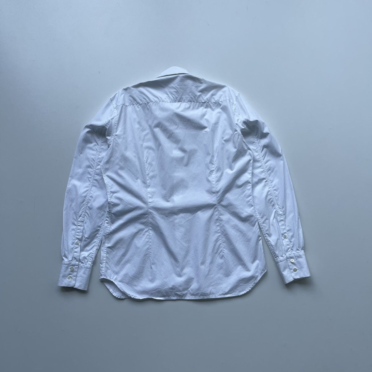 Iceberg × Vintage Iceberg 90’s Ruffled Tuxedo Smoking Button Ups Vintage Shirt Size US L / EU 52-54 / 3 - 3 Thumbnail