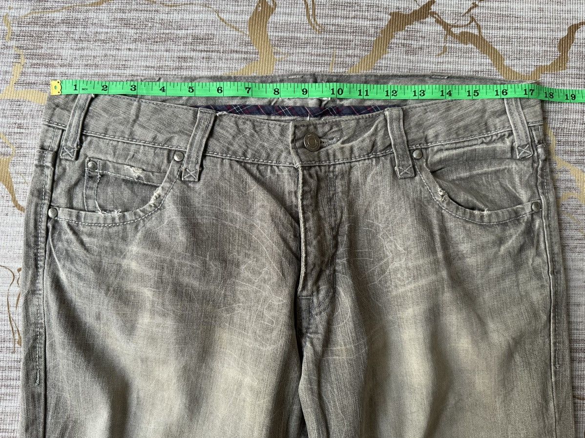 Japanese Brand FLARE London Denim Distressed Denim Size US 34 / EU 50 - 4 Thumbnail