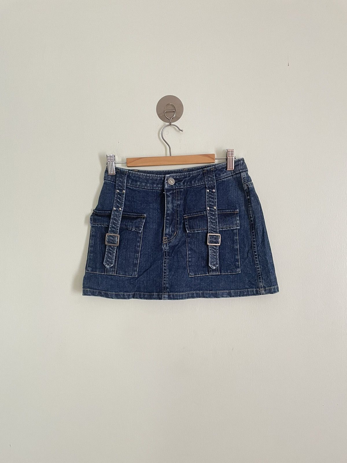 Pink House Pink House Denim Mini skirt Size 26" / US 2 / IT 38 - 2 Thumbnail