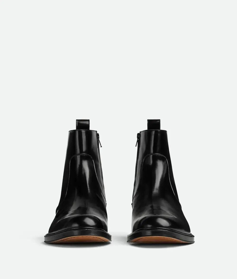 Bottega Veneta o1bcso1str0925 Tie Ankle Boots in Black Size US 11.5 / EU 44-45 - 2 Thumbnail