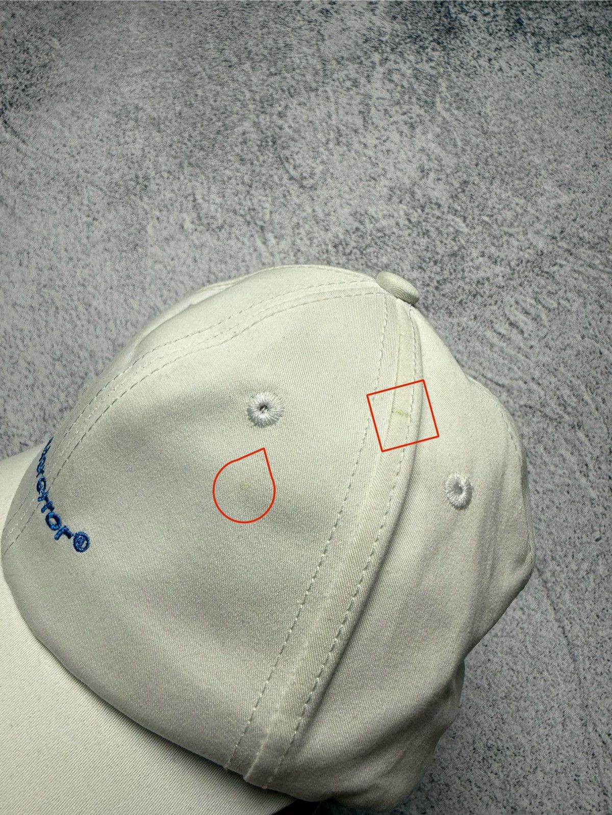 Ader Error Ader Error Cap Avant Garde Grunge Hat Street Y2k Style Rap Size ONE SIZE - 10 Thumbnail