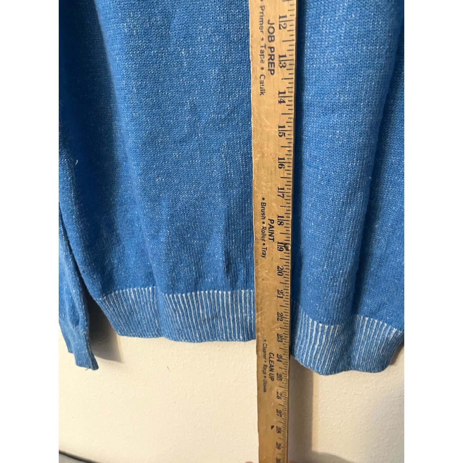 Gap Gap Sweatshirt Womens Blue Mid-Weight Size M Long Sleeve Scoop Neck Embroidered Stars Activewear Cotton Blend Size M / US 6-8 / IT 42-44 - 4 Thumbnail