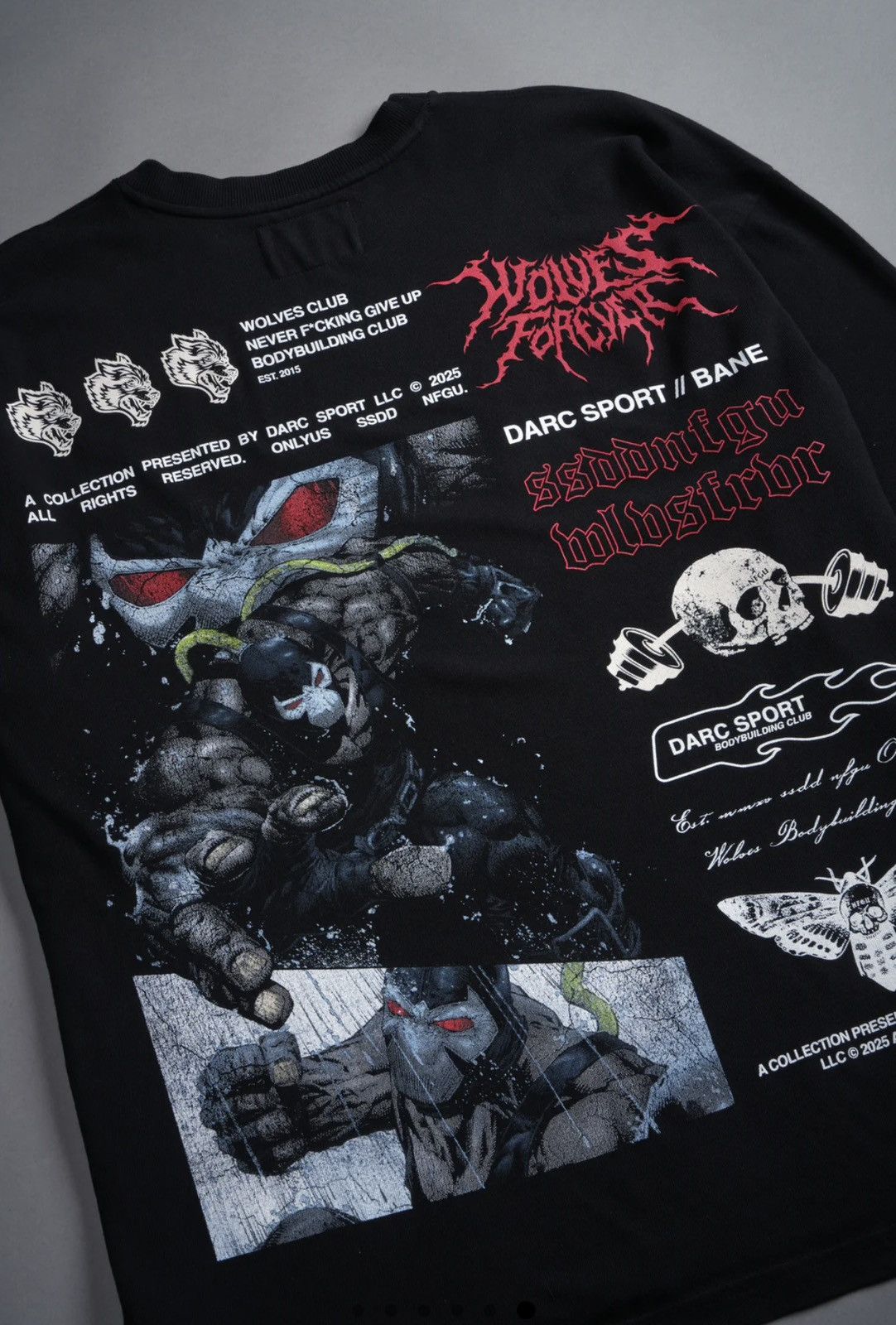 Darc Sport BANE FOREVER "PREMIUM" OVERSIZED TEE IN BLACK Size US S / EU 44-46 / 1 - 6 Thumbnail