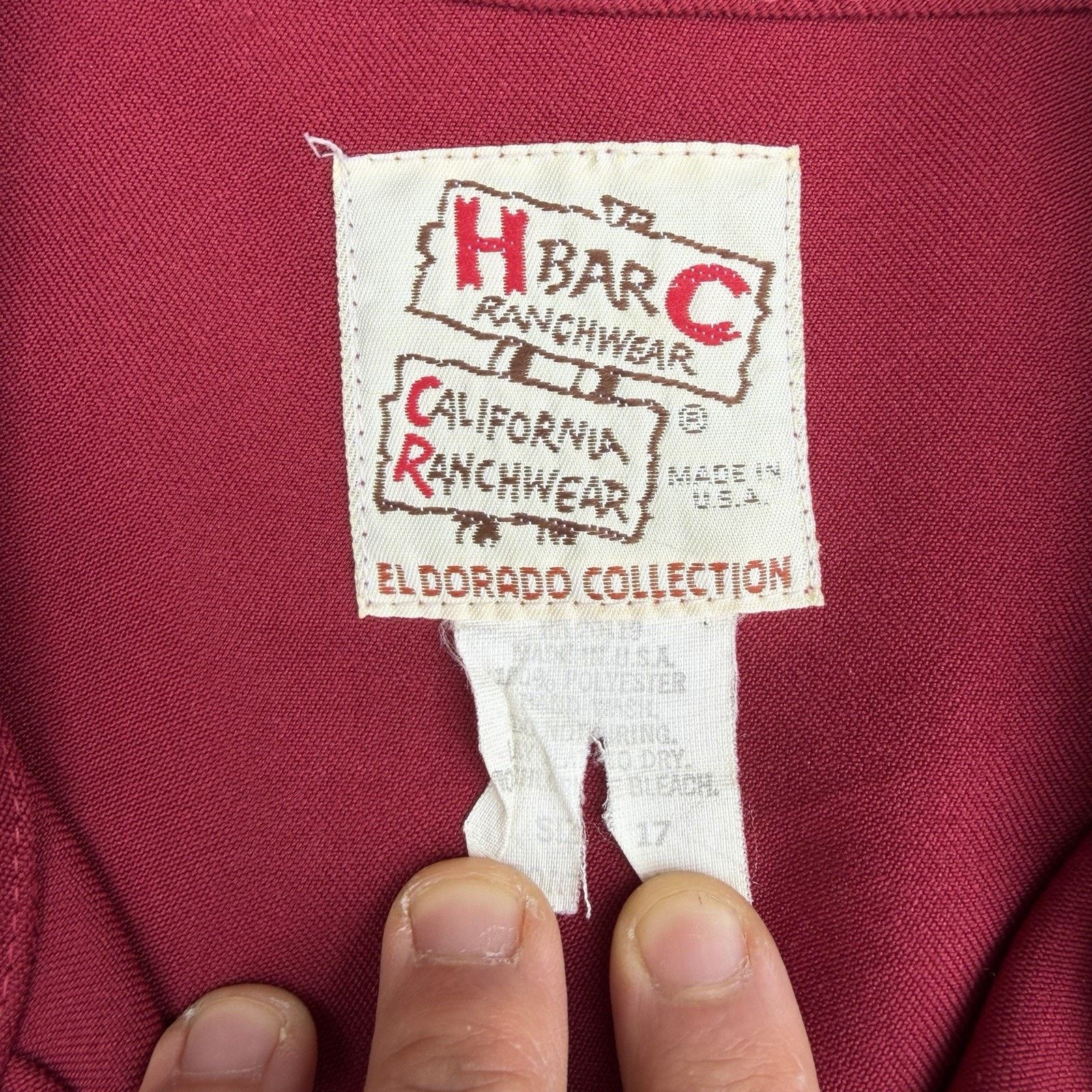 Vintage Vintage H Bar C Cali Ranchwear Western Pearl Snap Shirt Size US XL / EU 56 / 4 - 4 Thumbnail