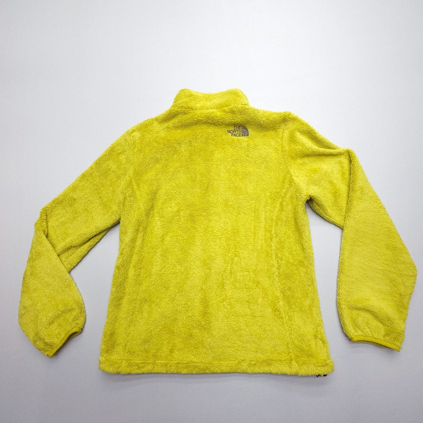 The North Face The North Face Fleece Jacket Womens Small Yellow Shaggy Y2K Gorpcore Hiking Size S / US 4 / IT 40 - 2 Thumbnail