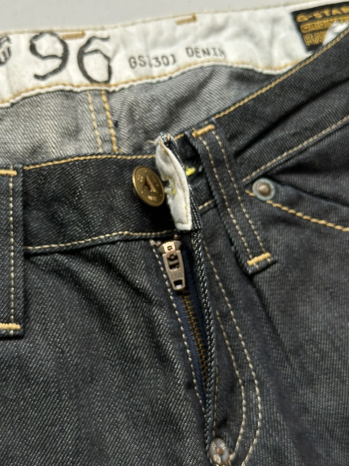 G-Star G star Raw Denim Jeans 96 Avant Garde Size US 27 - 8 Thumbnail