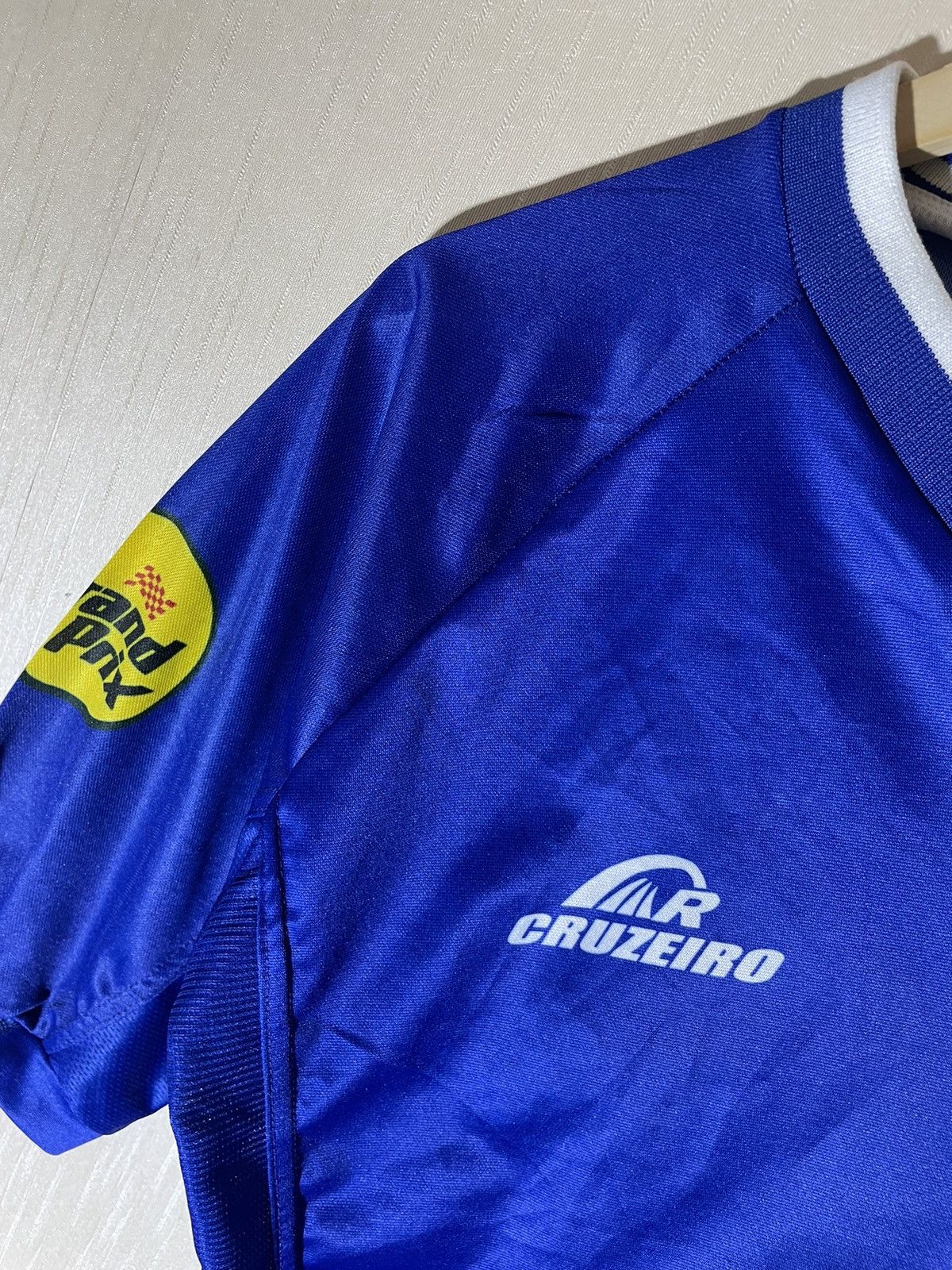 Vintage Cruzeiro Esporte Clube vintage soccer jersey 90s Size US L / EU 52-54 / 3 - 9 Thumbnail