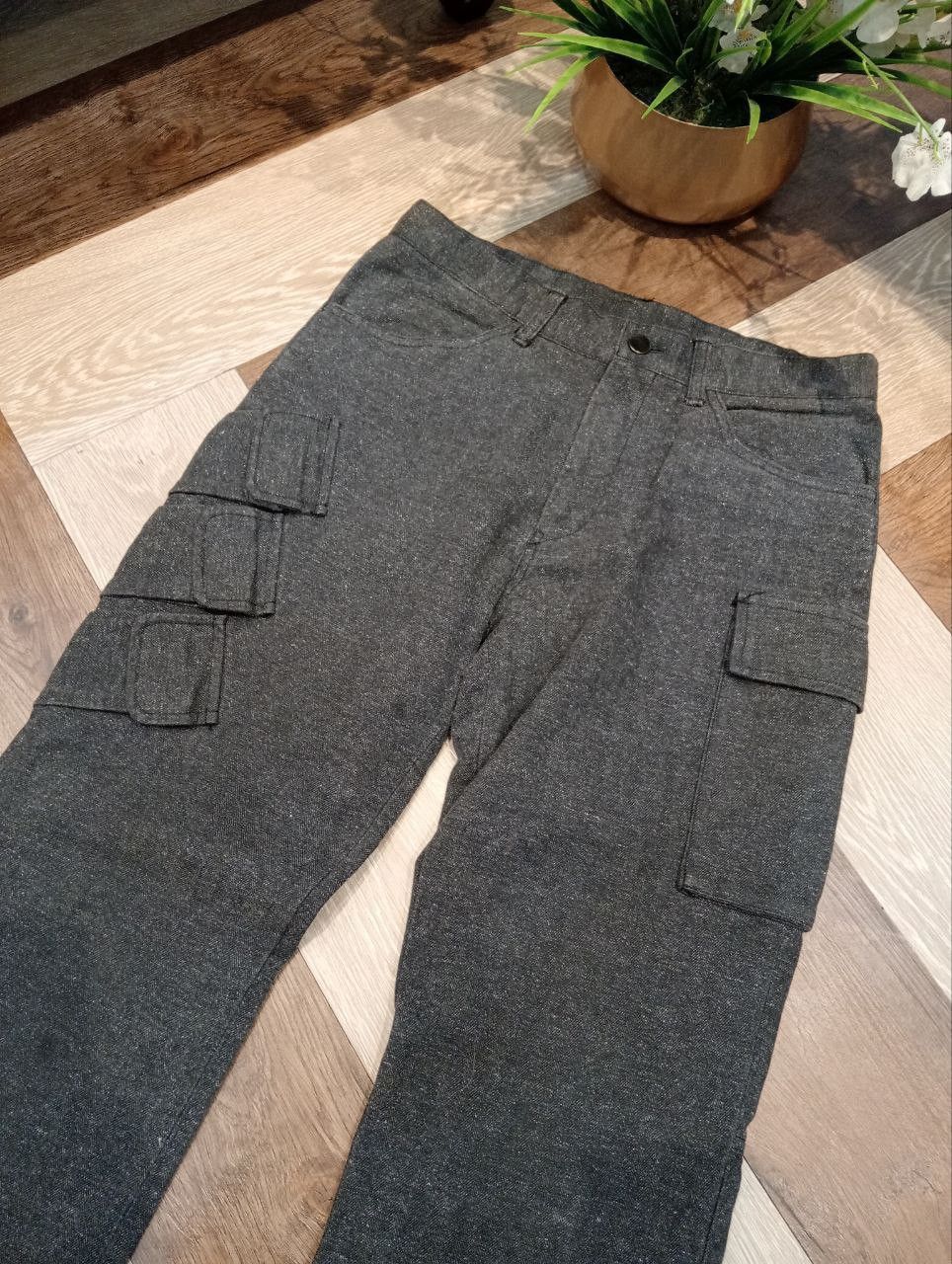 Japanese Brand JAPANESE YAMA50 8 POCKET CARGO PANTS - SIZE 2 GREY Size US 29 - 5 Thumbnail